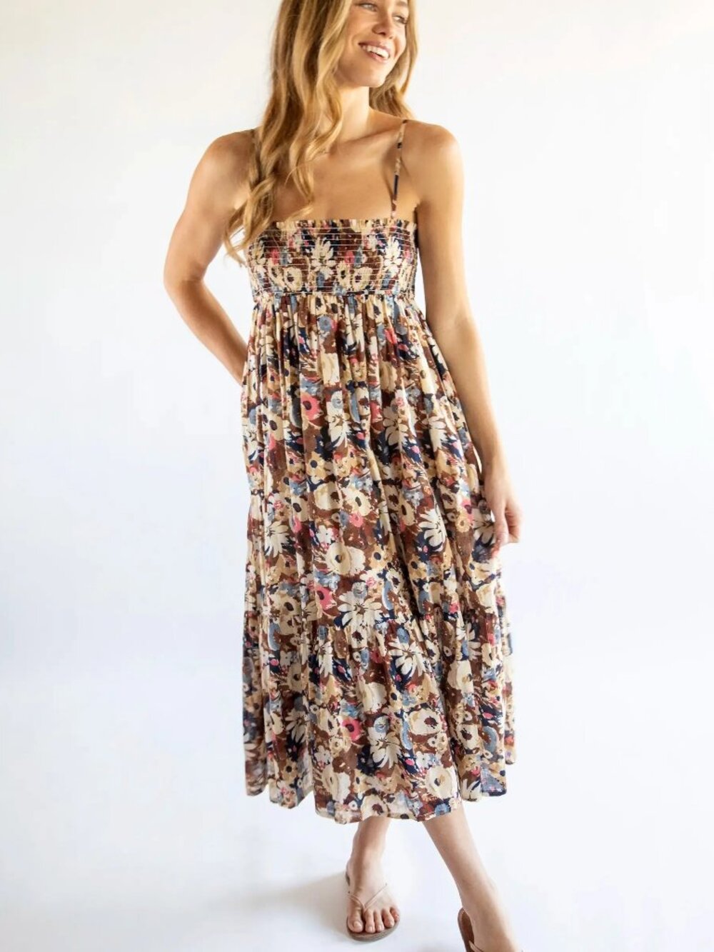 Natural Life Flora Convertible Cotton Maxi Skirt